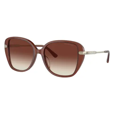 Michael Kors Woman Sunglass MK2185BU Flatiron - Frame color: Milky Primrose, Lens color: Brown 