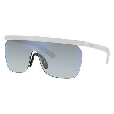 Giorgio Armani Man Sunglass AR8169 - Frame color: Rubber White, Lens color: Gradient Blue Mirro