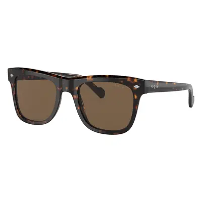 Vogue Eyewear Man Sunglass VO5465S - Frame color: Dark Havana, Lens color: Dark Brown