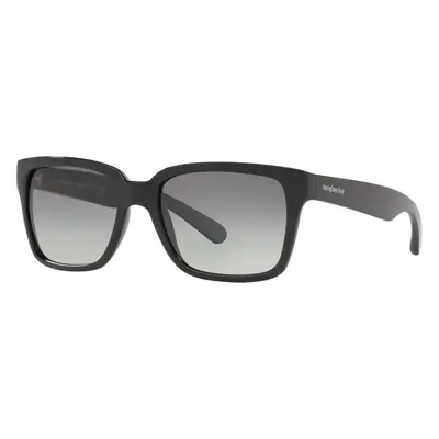 Sunglass Hut Collection Unisex Sunglass HU2012 - Frame color: Black, Lens color: Gradient Grey