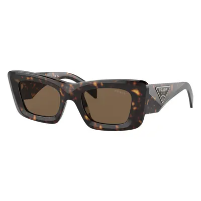 Prada Woman Sunglass PR 13ZS - Frame color: Tortoise, Lens color: Dark Brown