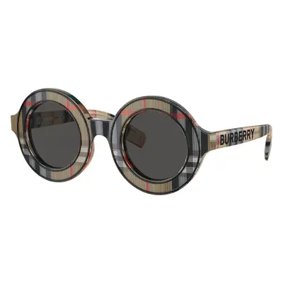 Burberry Unisex Sunglass JB4386 Kids - Frame color: Vintage Check, Lens color: Dark Grey