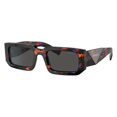 Prada Man Sunglass PR 06YS - Frame color: Abstract Orange, Lens color: Dark Grey