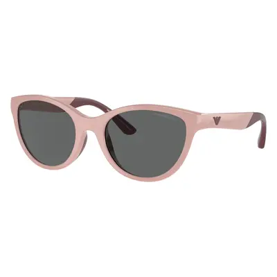 Emporio Armani Unisex Sunglass EK4003 Kids - Frame color: Shiny Pink, Lens color: Dark Grey