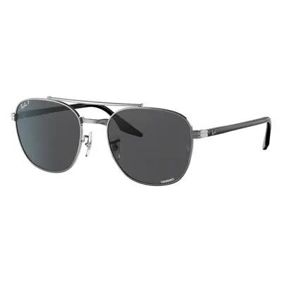 Ray-Ban Unisex Sunglass RB3688 - Frame color: Gunmetal, Lens color: Dark Grey