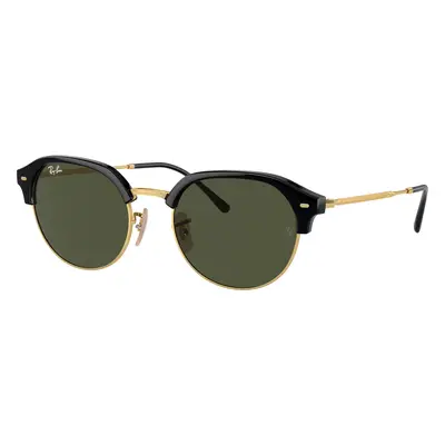 Ray-Ban Unisex Sunglass RB4429 - Frame color: Black On Gold, Lens color: Green