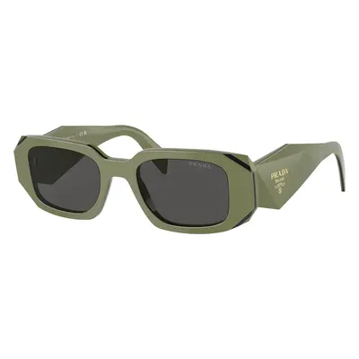 Prada Woman Sunglass PR 17WS - Frame color: Sage/Black, Lens color: Dark Grey