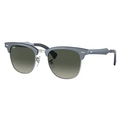 Ray-Ban Unisex Sunglass RB3507 Clubmaster Aluminum - Frame color: Blue On Silver, Lens color: G