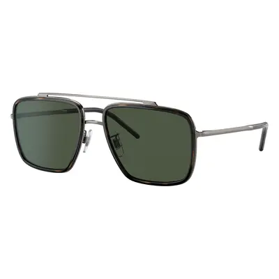 Dolce&Gabbana Man Sunglass DG2220 - Frame color: Bronze/Havana, Lens color: Polarized Green