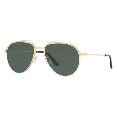 Cartier Unisex Sunglass CT0325S - Frame color: Gold, Lens color: Gold