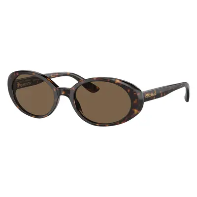 Dolce&Gabbana Woman Sunglass DG4443 - Frame color: Havana, Lens color: Dark Brown