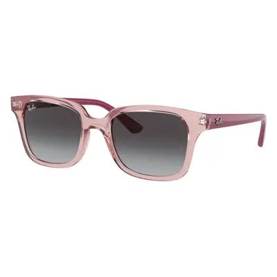 Ray-Ban Unisex Sunglass RB9071S Kids - Frame color: Transparent Pink, Lens color: Grey