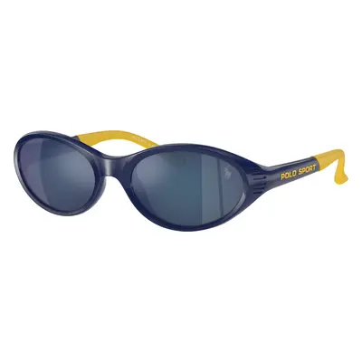 Polo Ralph Lauren Man Sunglass PH4197U - Frame color: Shiny Heritage Blue, Lens color: Blue Mir