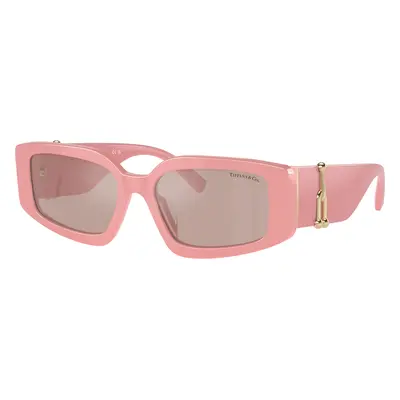 Tiffany & Co. Woman Sunglass TF4208U Steve Mcqueen - Frame color: Solid Pink, Lens color: Light