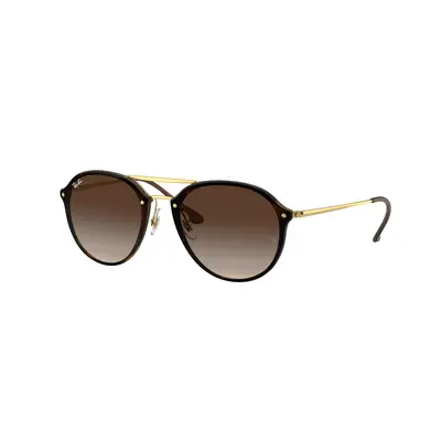 Ray-Ban Unisex Sunglass RB4292N Blaze Double Bridge - Frame color: Light Havana, Lens color: Br