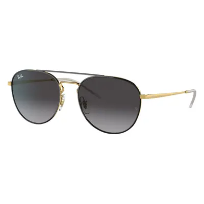 Ray-Ban Unisex Sunglass RB3589 - Frame color: Black On Gold, Lens color: Grey