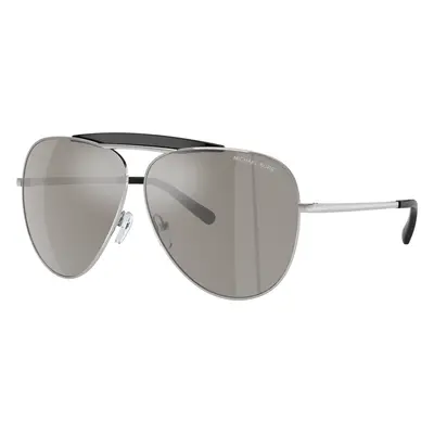 Michael Kors Woman Sunglass MK9037M Bleecker - Frame color: Silver, Lens color: Silver Mirror