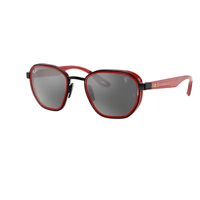 Ray-Ban Unisex Sunglass RB3674M Scuderia Ferrari Collection - Frame color: Black, Lens color: G