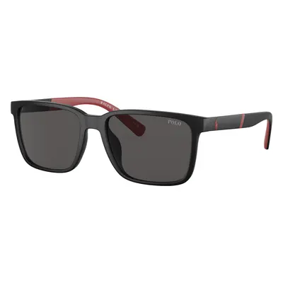 Polo Ralph Lauren Man Sunglass PH4189U - Frame color: Matte Black, Lens color: Dark Grey