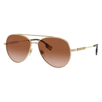 Burberry Woman Sunglass BE3147 - Frame color: Light Gold, Lens color: Brown Gradient