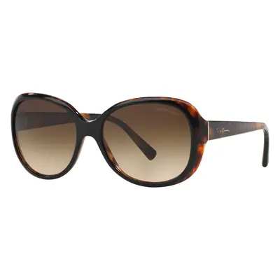 Giorgio Armani Woman Sunglass AR8047 - Frame color: Top Black Havana, Lens color: Brown Gradien