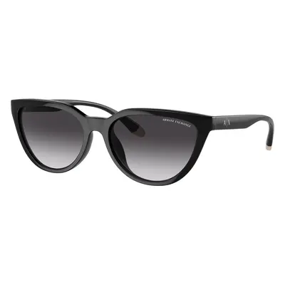 Armani Exchange Woman Sunglass AX4130SU - Frame color: Shiny Black, Lens color: Gradient Grey