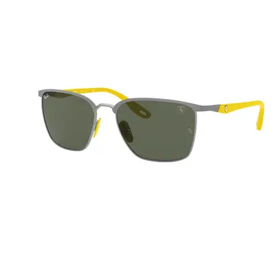 Ray-Ban Unisex Sunglass RB3673M Scuderia Ferrari Collection - Frame color: Gunmetal, Lens color