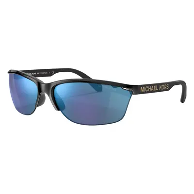 Michael Kors Woman Sunglass MK2110 Playa - Frame color: Black, Lens color: Sapphire Blue Mirror