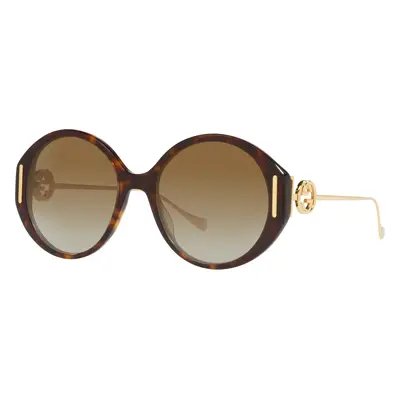 Gucci Woman Sunglass GG1202S - Frame color: Brown, Lens color: Brown