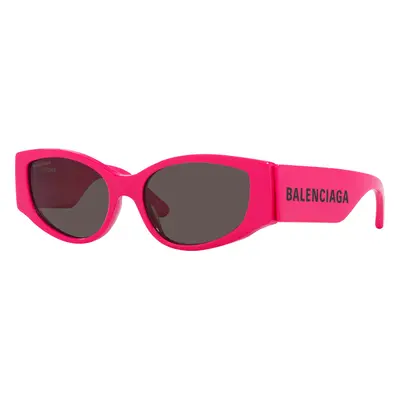 Balenciaga Woman Sunglass BB0258S - Frame color: Pink, Lens color: Grey