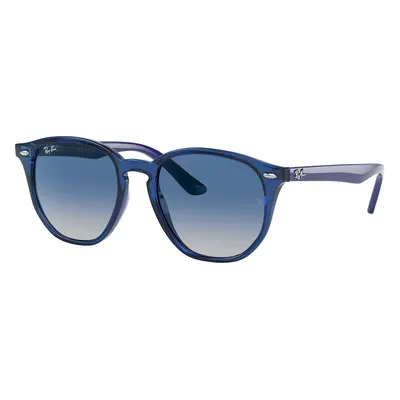 Ray-Ban Unisex Sunglass RB9070S Kids - Frame color: Transparent Blue, Lens color: Grey Gradient