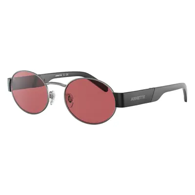 Arnette Man Sunglass AN3081 LARS - Frame color: Matte Brushed Gunmetal, Lens color: Pink