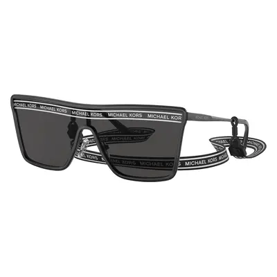 Michael Kors Woman Sunglass MK1116 Tucson - Frame color: Black, Lens color: Dark Grey/White Log