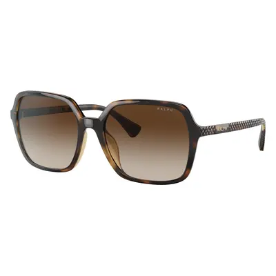 Ralph Woman Sunglass RA5291U - Frame color: Shiny Dark Havana, Lens color: Gradient Brown