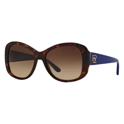 Ralph Lauren Woman Sunglass RL8144 - Frame color: Shiny Dark Havana, Lens color: Gradient Brown