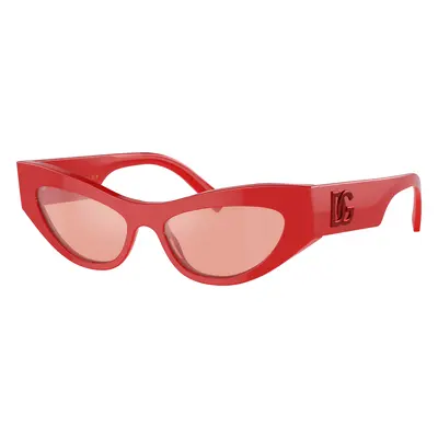 Dolce&Gabbana Woman Sunglass DG4450 - Frame color: Red, Lens color: Pink Mirror Pink