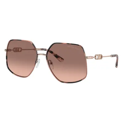 Michael Kors Woman Sunglass MK1127J Empire Butterfly - Frame color: Rose Gold/Pink Tortoise, Le