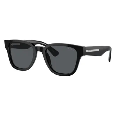 Prada Man Sunglass PR A04S - Frame color: Black, Lens color: Blue Vintage