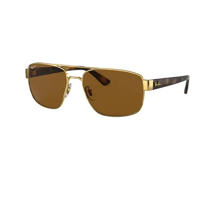 Ray-Ban Man Sunglass RB3663 - Frame color: Arista Gold, Lens color: B-15 Brown