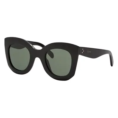 Celine Woman Sunglass CL4005IN - Frame color: Black, Lens color: Green