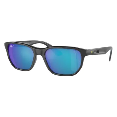 Ray-Ban Man Sunglass RB4404M Scuderia Ferrari Collection - Frame color: Grey, Lens color: Green