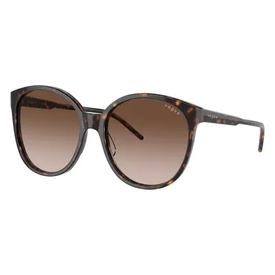 Vogue Eyewear Woman Sunglass VO5509S - Frame color: Dark Havana, Lens color: Gradient Brown