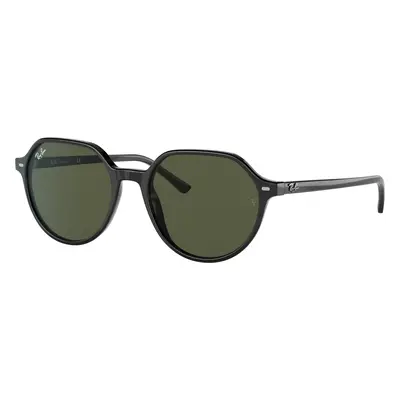 Ray-Ban Unisex Sunglass RB2195 Thalia - Frame color: Black, Lens color: Green