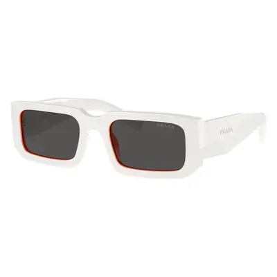 Prada Man Sunglass PR 06YS - Frame color: Talc/Orange, Lens color: Dark Grey