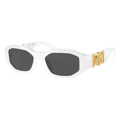 Versace Unisex Sunglass VK4429U Kids - Frame color: White, Lens color: Dark Grey