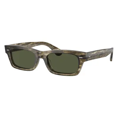 Oliver Peoples Unisex Sunglass OV5510SU Davri - Frame color: Soft Olive Bark, Lens color: G-15