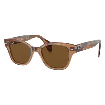 Ray-Ban Unisex Sunglass RB0880S - Frame color: Transparent Brown, Lens color: Brown