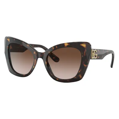 Dolce&Gabbana Woman Sunglass DG4405 - Frame color: Havana, Lens color: Gradient Brown