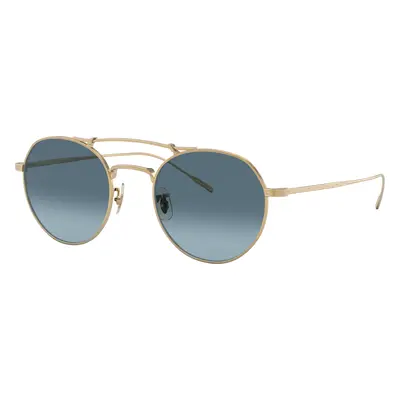 Oliver Peoples Unisex Sunglass OV1309ST Reymont - Frame color: Gold, Lens color: Marine Gradien