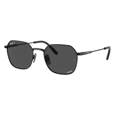 Ray-Ban Unisex Sunglass RB8094 Jim Titanium - Frame color: Black, Lens color: Dark Grey